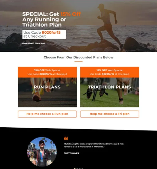 8020 Endurance — 8020 Endurance — website design