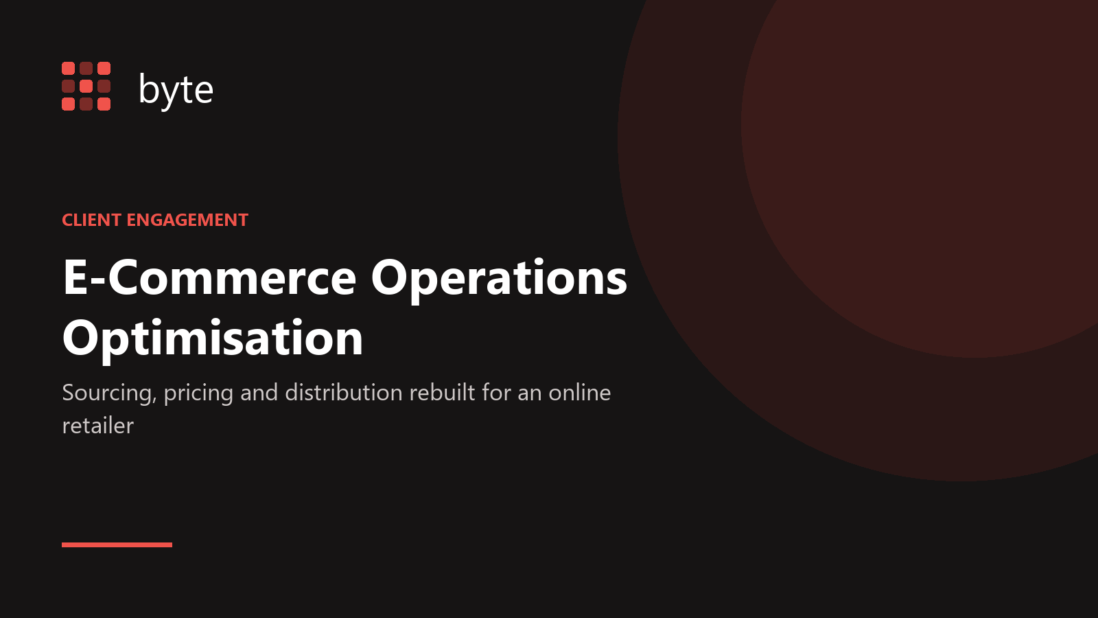 E-Commerce Operations Optimisation