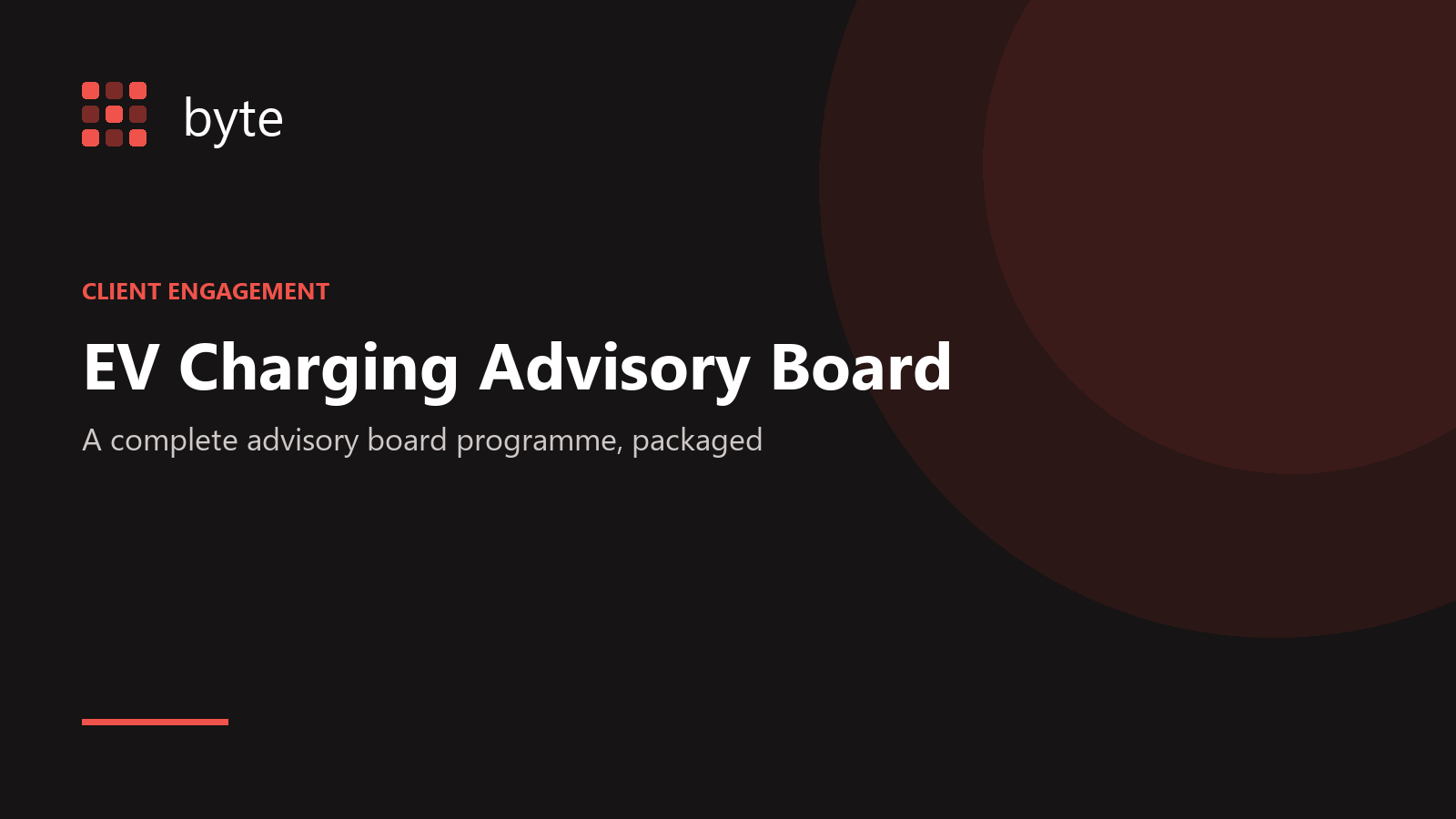 EV Charging Advisory Board